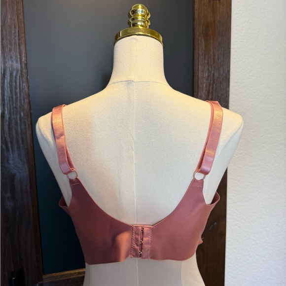 Valentina Lace Underwire Bra in Mauve - Picture 2 of 4